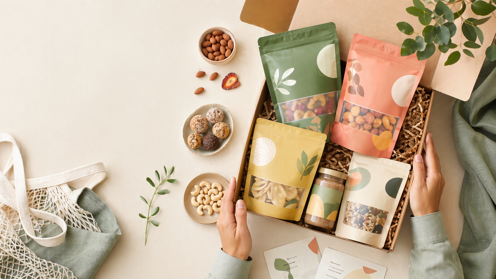 Luma Pantry subscription box ad creative